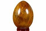 Polished Orpiment and Realgar Egg - Russia #175628-1